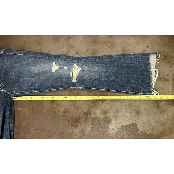 MOTHER Jeans The Insider Crop Step Fray Sz 28 Raw Hem (29x25) Wicked Wildflowers - Picture 7 of 12